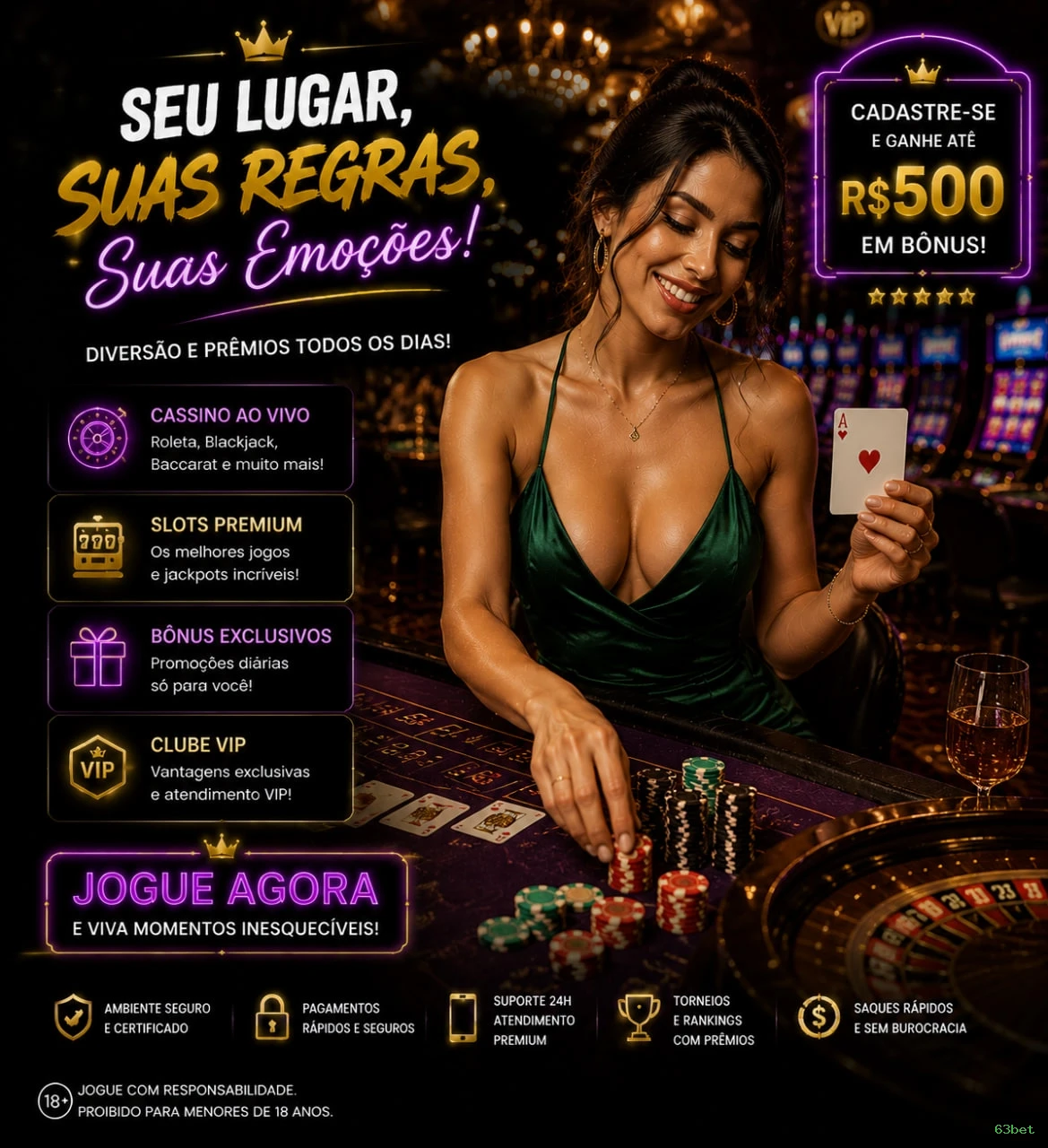 63bet Plataforma